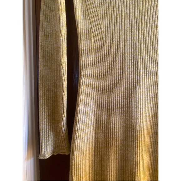 NWOT Daily Practice by Anthropologie Yellow Alla Midi Dress - Picture 8 of 10